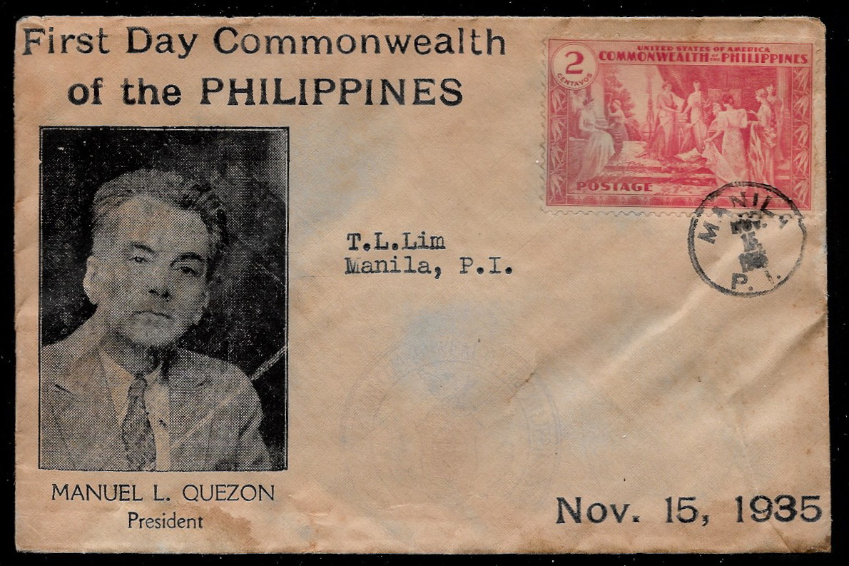 Philippines 1935 First Day Cover 